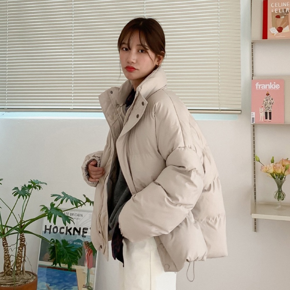 Korean Oversized Cream Puffer